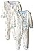 BON BEBE Unisex Baby Best Friends 2 Pack Assorted Coverall Set