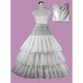 Loywe, Luxus Reifrock Petticoat aus Baumwolle , 3 Ringe, LW4805M