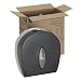Georgia-Pacific GP 59009 Translucent Smoke Jumbo Jr. Bathroom Tissue Dispenser, 10.61" Width x 11.29" Height x 5.39" Depth