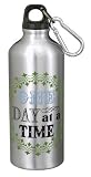 Grasslands Road Serenity One Day at a Time Water Bottle with Clip