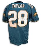 Autographed Fred Taylor Jacksonville Jaguars Authentic Nfl Wilson Teal Jersey