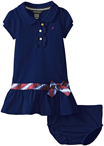 Nautica Baby-Girls Infant Pique Polo Dress