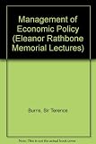 The management of economic policy