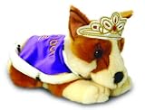 from Keel Toys Puppies Royal Corgi With Cape & Crown 30cm Soft Toy (Model SD4213)