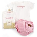 Wrangler&reg; Infant Pink Denim Gift Set by Wrangler