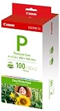 Electronics : Canon Easy Photo Pack E-P100 - Print ribbon cassette and paper kit - 1