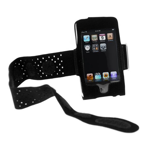 Black Durable Sport Armband Cover Case for Apple Ipod Touch Itouch 8Gb 16GB 32Gb 2G 2nd Generation