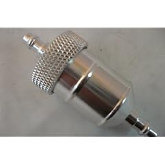 ATV / Quad Universal Performance Benzinfilter SILBER