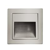 LED Wandeinbaustrahler satine chrome eckig Einbauspot Wandeinbauleuchte IP20 2,5W POWER LEDs 700mA DC 12V - Lichtfarbe kalt weiss - sparsam und langlebigvon "GORAN700 Power LED"