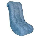 Children's/ Teen Video Rocker In Distressed Denim By Elite Furniture