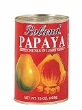 Roland Papaya Chunks, 15 oz
