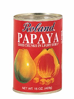 Roland Papaya Chunks, 15 oz by Roland