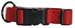 Hamilton "Fits All" 3/8" Adjustable Nylon Dog Collar, Red, X-Small (7-12 in)