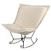 Kitchen & Housewares : Natural Cotton Jacquard Puff Rocking Chair Furniture
