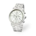 Hugo Boss -1512079 - Montre Homme - Quartz Analogique - Chronographe - Bracelet en Acier - Blanc