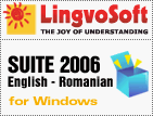 LingvoSoft translation software Suite 2006 English <-> Romanian for Windows: dictionary, phrasebook, flashcards