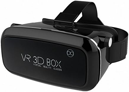 Comtelek 3D VR Virtual Reality Glasses Headset , Private cinema，Suitable for Google, iPhone, Samsung Note, LG, Huawei, HTC, Moto screen smartphone (VR 4.0)