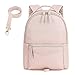 mommore Fashion Toddler Backpack Travel Kids Backpack with Small Toddler Leash, Pink