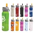 Nathan Hydration 2012 Tritan Flip Straw Water Bottle - 700ml