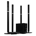 Auna aktives 5.1 Heimkino Surround Lautsprechersystem 100W RMS schwarz