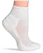 Thorlos Womens AMX Max Cushion Fitness Ankle Socks, White, Medium
