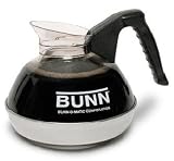 BUNN 06100.0103 EASY POUR Black Finish 3/CS Coffee Decanters