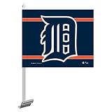 Detroit Tigers MLB Car Flag (11.75x14.5)