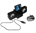 greymobiles iPod BLACK Stereo Portable Speakers i Pod Nano 1GB/2GB/4GB/8GB...