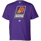 Phoenix Suns adidas Purple Primary Logo T-Shirt