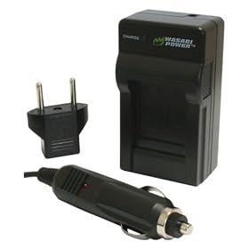 Wasabi Power Battery Charger for Panasonic DMW-BCK7, NCA-YN101G, DE-A91, DE-A92 and Panasonic Lumix DMC-FH2, DMC-FH4, DMC-FH5, DMC-FH6, DMC-FH7, DMC-FH8, DMC-FH25, DMC-FH27, DMC-FP5, DMC-FP7, DMC-FS16, DMC-FS18, DMC-FS22, DMC-FS28, DMC-FS35, DMC-FS37, DMC-FS40, DMC-FS45, DMC-FT20, DMC-FX77, DMC-FX78