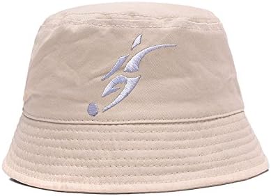 XIYY David Beckham Logo Embroidery Bucket Hat Fisherman Cap