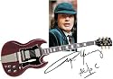 Gibson Angus Young Signature SG  Nickel Hardware