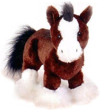 Lil Kinz Clydesdale Horse Brand New Sealed Tag Webkinz
