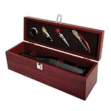True Fabrications 1-Bottle Accessory Gift Set Box