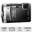 Black-Tg-810 14Mp Shock/Water/Freeze/Crush-Proof Gps Camera With 5X Optical Zoom And 3" Lcd