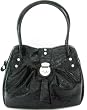 GUESS HANDBAGS; Guess Tanzania Oversized Shoulder Bag in Black