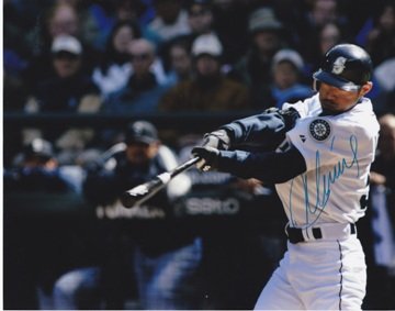 Ichiro Suzuki Autographed Seattle Mariners 8x10 Photo