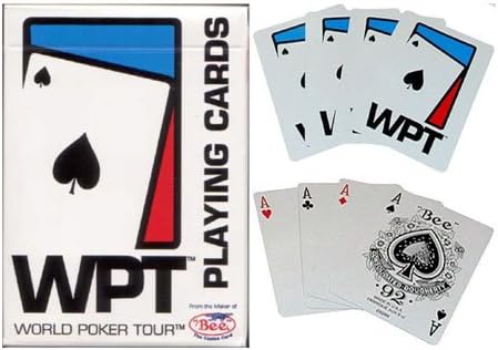 WORLD POKER TOUR (WPT) Deck of Playing Cards - Choose Deck Color!