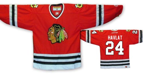 Buy HAVLAT #24 Chicago Blackhawks CCM 550 Series Replica NHL Hockey Jersey (NHLPA Certified Custom Sewn...