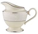 Lenox Pearl Innocence Platinum-Banded Fine China Creamer