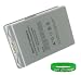 Replacement Laptop Battery for Apple PowerBook G4 15 M9677B/A, 4400mAh 6 Cell