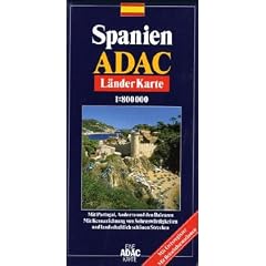 ADAC Karte, Spanien, 2 Bl.: 2 Blätter (Landkarte)