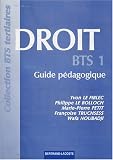 Guide pedago.droit bts 1re ann