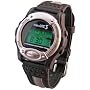 Vibralite 3 Vibration Watch with Leather Band - Black/Grey
