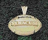 Anderson Jewelry Syracuse Orange Football Gold Charm