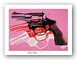 Pink Guns, c. 1981-82 by Andy Warhol 25"x35" Art Print Poster
