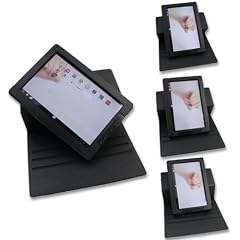 EasyAcc 360 Degrees Rotating Folio Tasche & Schutzh�lle (Case & Cover) built-in 3 Angle Stand for Lenovo ThinkPad X Series 10.1 inch Tablet PC WiFi/3G 16/32GB (Black, PU Leather)