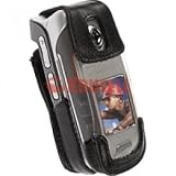 Krusell 87250 Elastic Multidapt Leather Case with SpringClip for Sony Ericsson W710i/c Z710i/c
