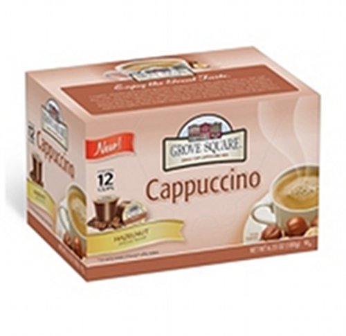 Grove Square Hazelnut Cappuccino Individual Cups - 72 ct.