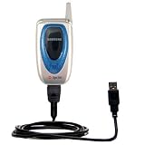 Classic Straight USB Cable for the Samsung SPH-A660 with Power Hot Sync and Charge capabilities - Gomadic Brand w/ TipExchange Technology